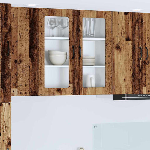 vidaXL Kitchen Wall Cabinet Old Wood 80 x 31 x 80 cm Engineered Wood