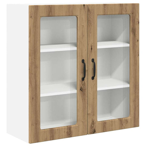 vidaXL Kitchen Wall Cabinet with Shelf Artisan Oak 80 x 31 x 80 cm