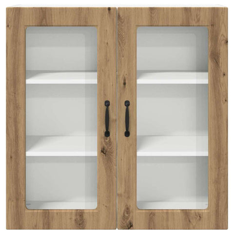 vidaXL Kitchen Wall Cabinet with Shelf Artisan Oak 80 x 31 x 80 cm