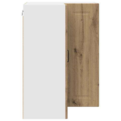 vidaXL Kitchen Wall Cabinet with Shelf Artisan Oak 57 x 57 x 80 cm