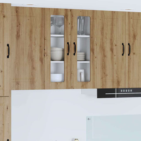 vidaXL Kitchen Wall Cabinet with Shelf Artisan Oak 60 x 31 x 80 cm