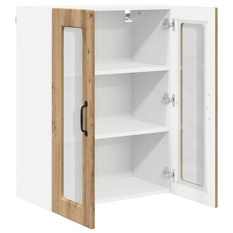 vidaXL Kitchen Wall Cabinet with Shelf Artisan Oak 60 x 31 x 80 cm