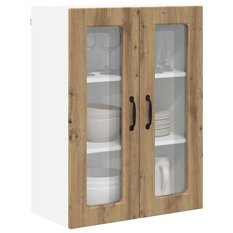 vidaXL Kitchen Wall Cabinet with Shelf Artisan Oak 60 x 31 x 80 cm