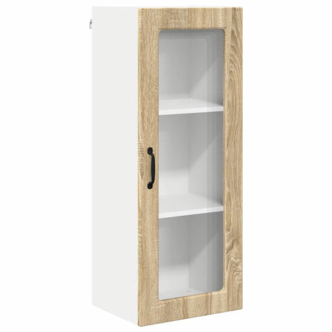 vidaXL Kitchen Wall Cabinet with Shelf Sonoma Oak 40 x 31 x 100 cm