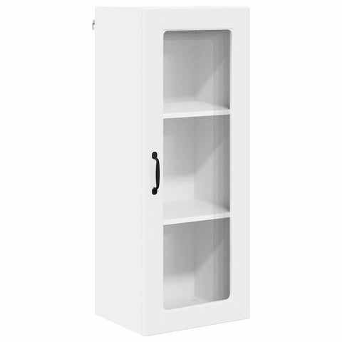 vidaXL Kitchen Wall Cabinet High Gloss White 40 x 31 x 100 cm