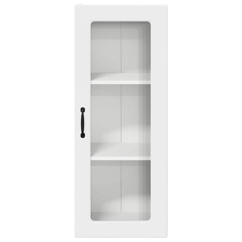 vidaXL Kitchen Wall Cabinet High Gloss White 40 x 31 x 100 cm