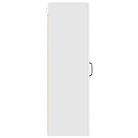 vidaXL Kitchen Wall Cabinet High Gloss White 40 x 31 x 100 cm
