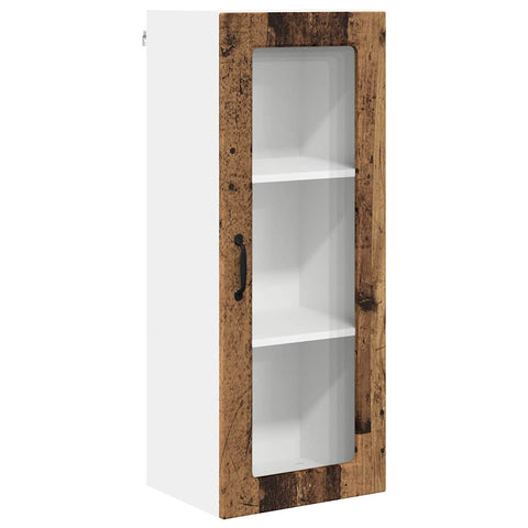 vidaXL Kitchen Wall Cabinet Old Wood 40 x 31 x 100 cm Engineered Wood