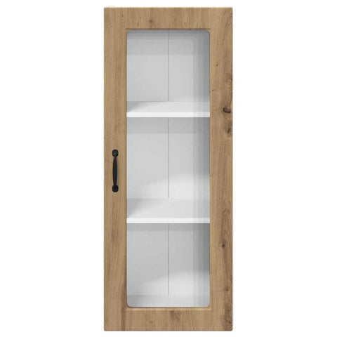 vidaXL Kitchen Wall Cabinet with Shelf Artisan Oak 40 x 31 x 100 cm