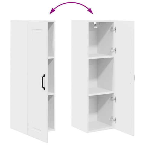 vidaXL Kitchen Wall Cabinet White 30 x 31 x 100 cm Engineered Wood