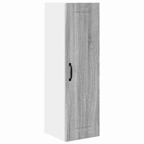 vidaXL Kitchen Wall Cabinet with Shelf Grey Sonoma 30 x 31 x 100 cm