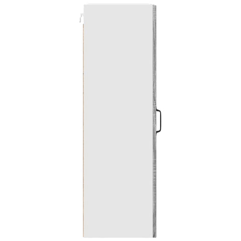 vidaXL Kitchen Wall Cabinet with Shelf Grey Sonoma 30 x 31 x 100 cm