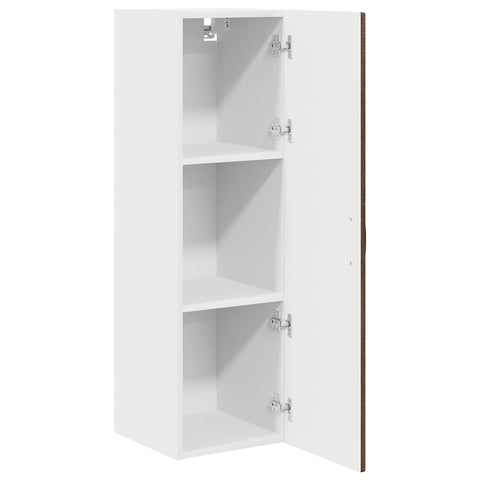 vidaXL Kitchen Wall Cabinet Brown Oak 30 x 31 x 100 cm Engineered Wood