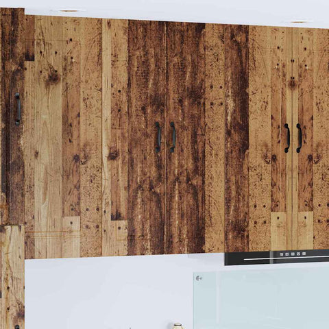 vidaXL Kitchen Wall Cabinet Old Wood 30 x 31 x 100 cm Engineered Wood