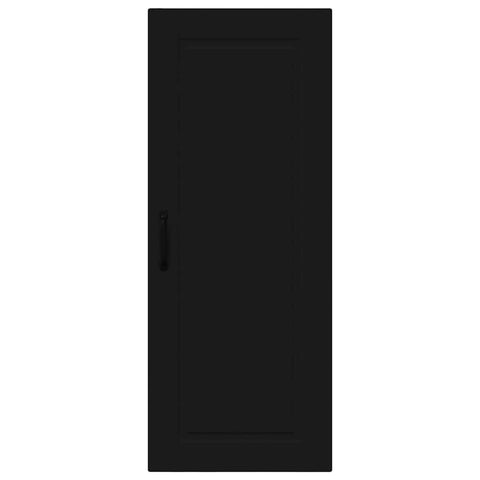 vidaXL Kitchen Wall Cabinet Black 40 x 31 x 100 cm Engineered Wood