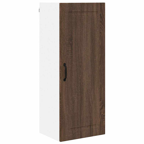 vidaXL Kitchen Wall Cabinet Brown Oak 40 x 31 x 100 cm Engineered Wood