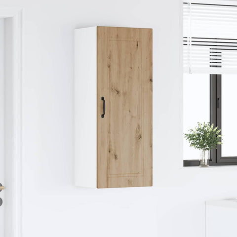 vidaXL Kitchen Wall Cabinet with Shelf Artisan Oak 40 x 31 x 100 cm