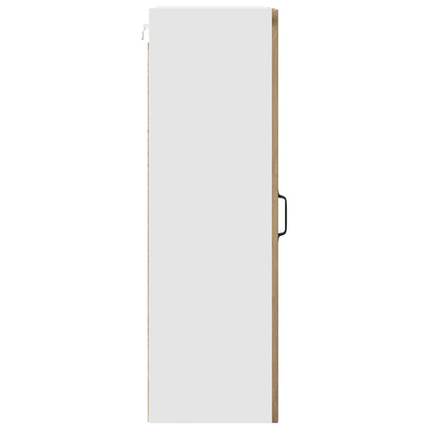 vidaXL Kitchen Wall Cabinet with Shelf Artisan Oak 40 x 31 x 100 cm