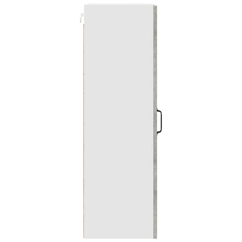 vidaXL Kitchen Wall Cabinet with Shelf Concrete Grey 50 x 31 x 100 cm