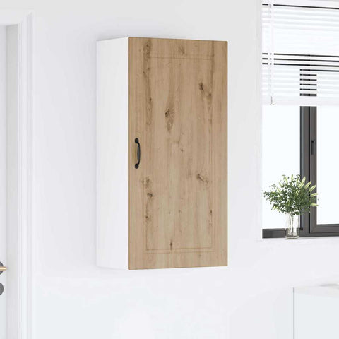 vidaXL Kitchen Wall Cabinet with Shelf Artisan Oak 50 x 31 x 100 cm