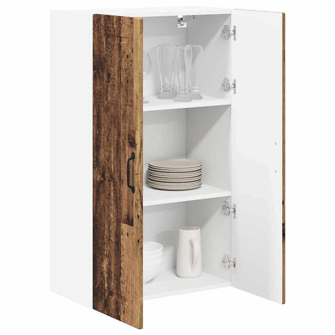 vidaXL Kitchen Wall Cabinet Old Wood 60 x 31 x 100 cm Engineered Wood