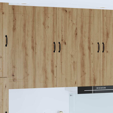 vidaXL Kitchen Wall Cabinet with Shelf Artisan Oak 60 x 31 x 100 cm