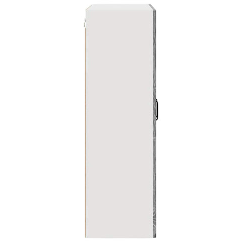 vidaXL Kitchen Wall Cabinet with Shelf Grey Sonoma 80 x 31 x 100 cm