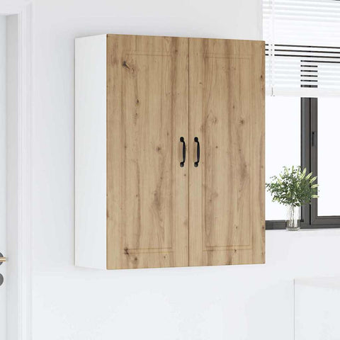 vidaXL Kitchen Wall Cabinet with Shelf Artisan Oak 80 x 31 x 100 cm