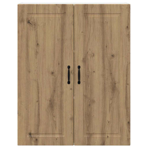 vidaXL Kitchen Wall Cabinet with Shelf Artisan Oak 80 x 31 x 100 cm