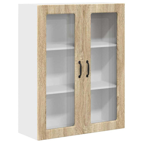 vidaXL Kitchen Wall Cabinet with Shelf Sonoma Oak 80 x 31 x 100 cm