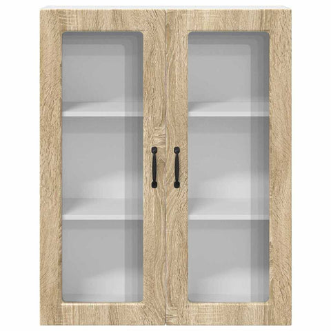 vidaXL Kitchen Wall Cabinet with Shelf Sonoma Oak 80 x 31 x 100 cm