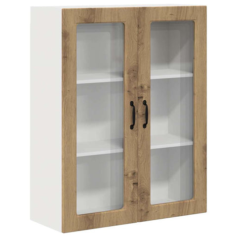 vidaXL Kitchen Wall Cabinet with Shelf Artisan Oak 80 x 31 x 100 cm