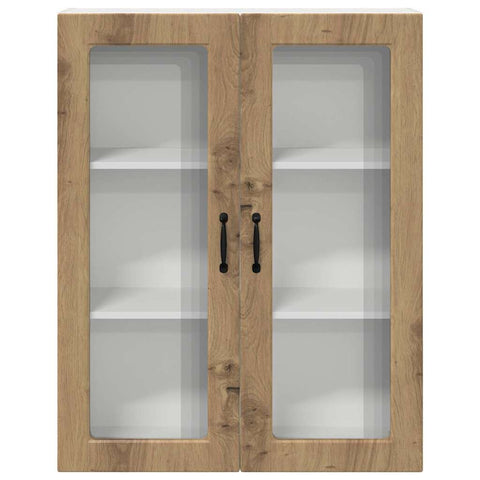 vidaXL Kitchen Wall Cabinet with Shelf Artisan Oak 80 x 31 x 100 cm