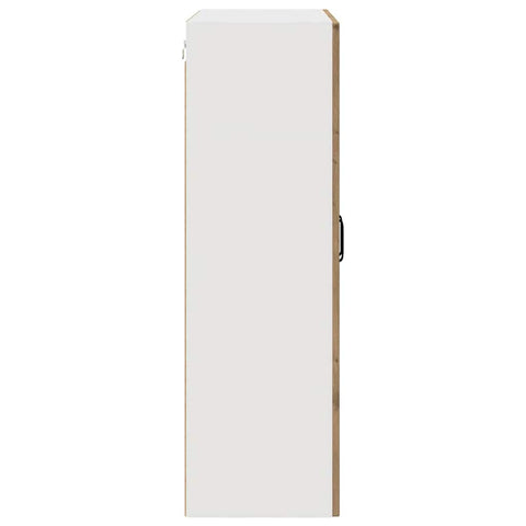 vidaXL Kitchen Wall Cabinet with Shelf Artisan Oak 80 x 31 x 100 cm