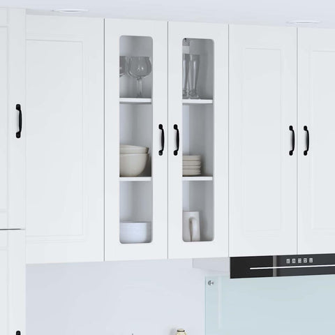 vidaXL Kitchen Wall Cabinet White 60 x 31 x 100 cm Engineered Wood