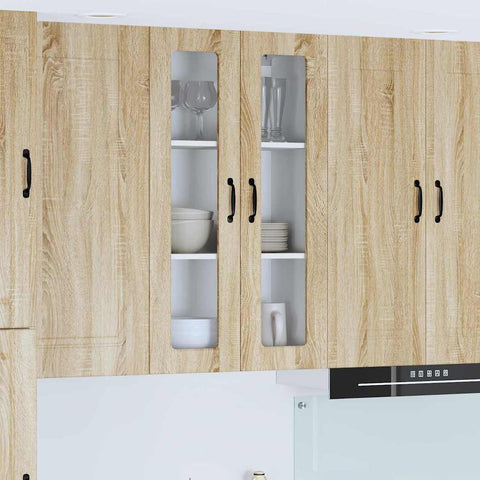 vidaXL Kitchen Wall Cabinet with Shelf Sonoma Oak 60 x 31 x 100 cm