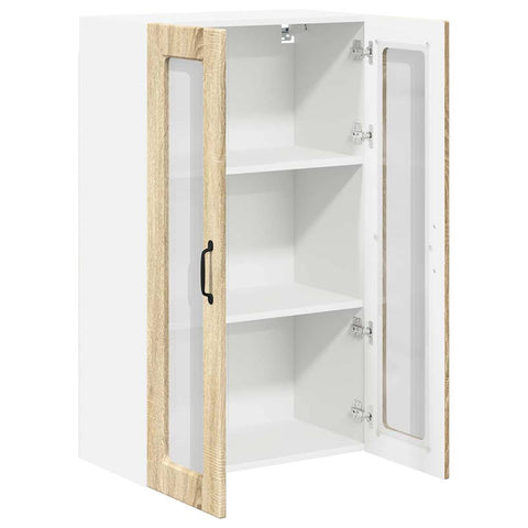 vidaXL Kitchen Wall Cabinet with Shelf Sonoma Oak 60 x 31 x 100 cm