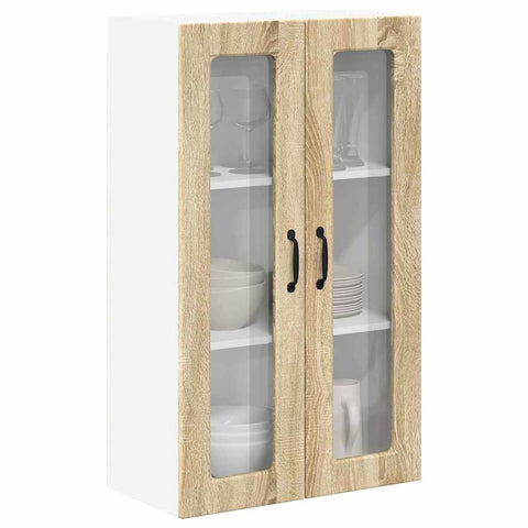 vidaXL Kitchen Wall Cabinet with Shelf Sonoma Oak 60 x 31 x 100 cm