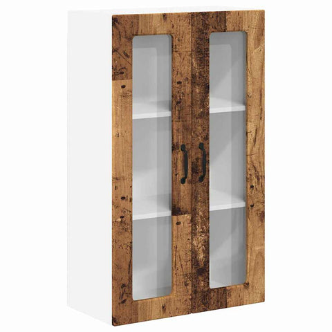 vidaXL Kitchen Wall Cabinet Old Wood 60 x 31 x 100 cm Engineered Wood