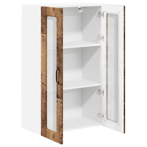 vidaXL Kitchen Wall Cabinet Old Wood 60 x 31 x 100 cm Engineered Wood