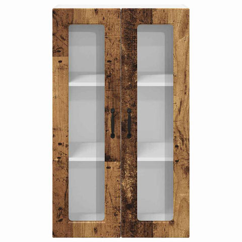 vidaXL Kitchen Wall Cabinet Old Wood 60 x 31 x 100 cm Engineered Wood