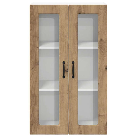 vidaXL Kitchen Wall Cabinet with Shelf Artisan Oak 60 x 31 x 100 cm