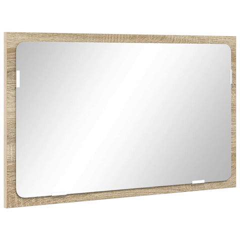 vidaXL Bathroom Furniture Set with Drawer Sonoma Oak Engineered Wood