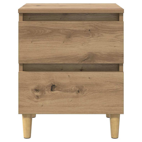 vidaXL Bed Cabinet Artisan Oak 40 x 35 x 50 cm Engineered Wood
