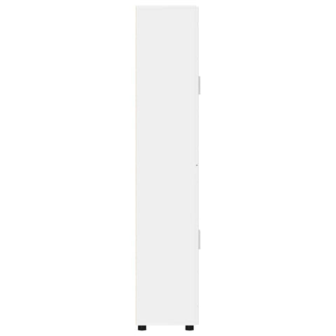 vidaXL Highboard with Shelf White 60 x 35 x 182 cm Engineered Wood