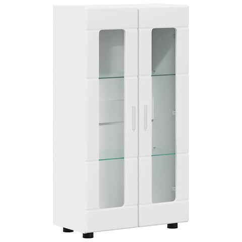 vidaXL TV Cabinet Set with Drawer with Shelf White Engineered Wood