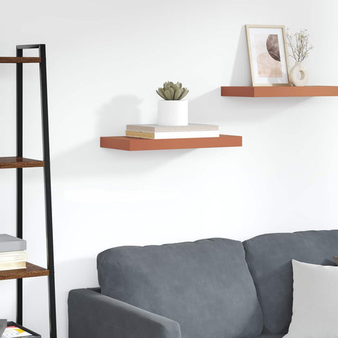 vidaXL Wall Shelf Wall-mounted Red 60 x 23 x 4 cm Engineered Wood