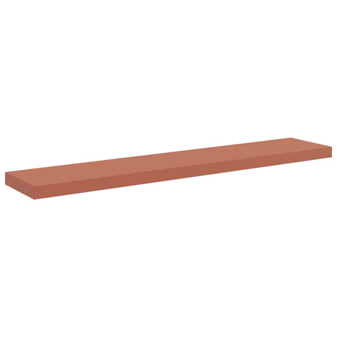 vidaXL Wall Shelf 2 pcs Red 120 x 23.5 x 4 cm Engineered Wood