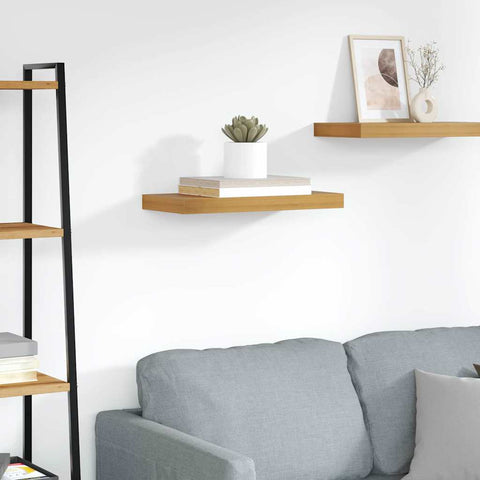 vidaXL Wall Shelf Wall-mounted Brown 50 x 23 x 4 cm Engineered Wood