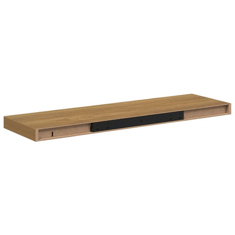 vidaXL Wall Shelf Wall-mounted Brown 80 x 23.5 x 4 cm Engineered Wood